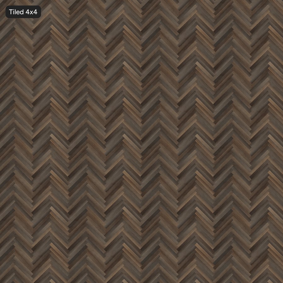 Textura de tábua de madeira de carvalho em espinha, marrom frio