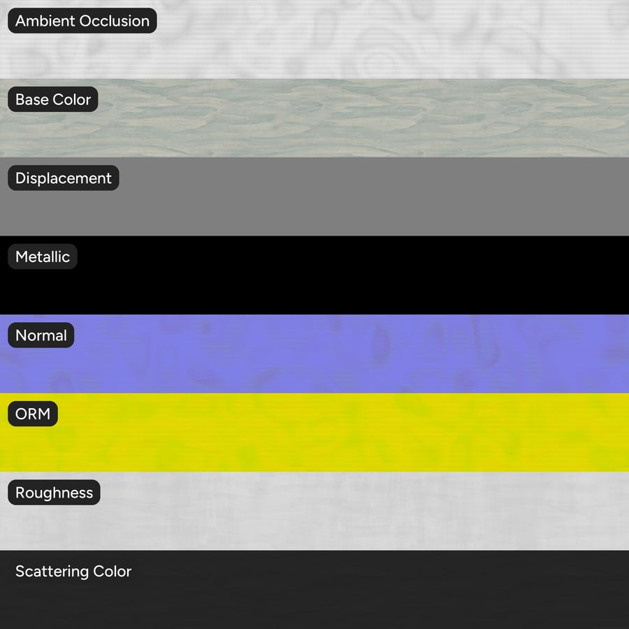 Brush Stroke Textile Wallpaper Texture, Blue Gray