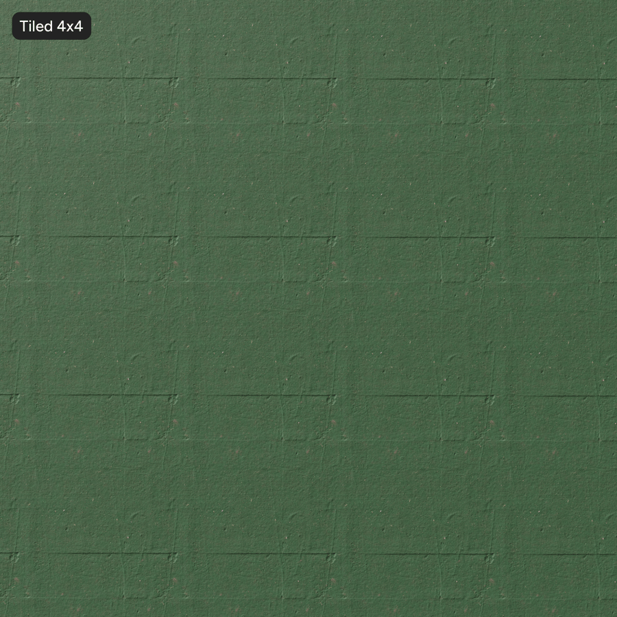Worn Needle Felt Textile Flooring Texture, Green