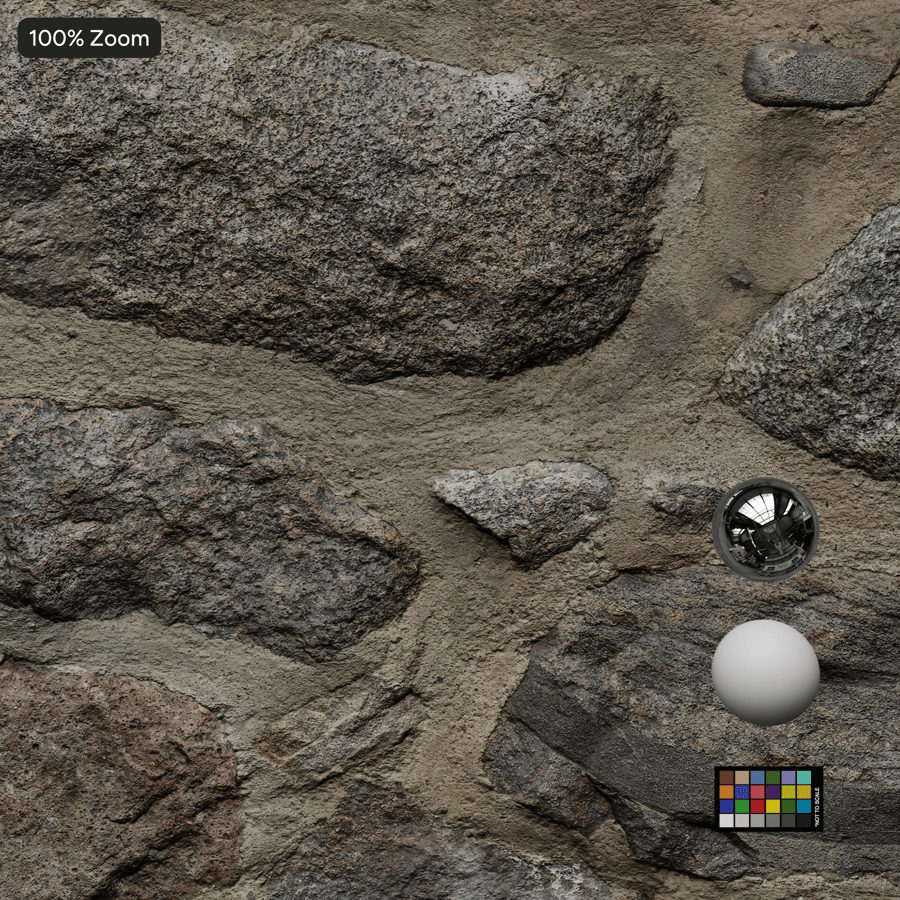 Stara mieszana tekstura kamiennej ściany z gruzu