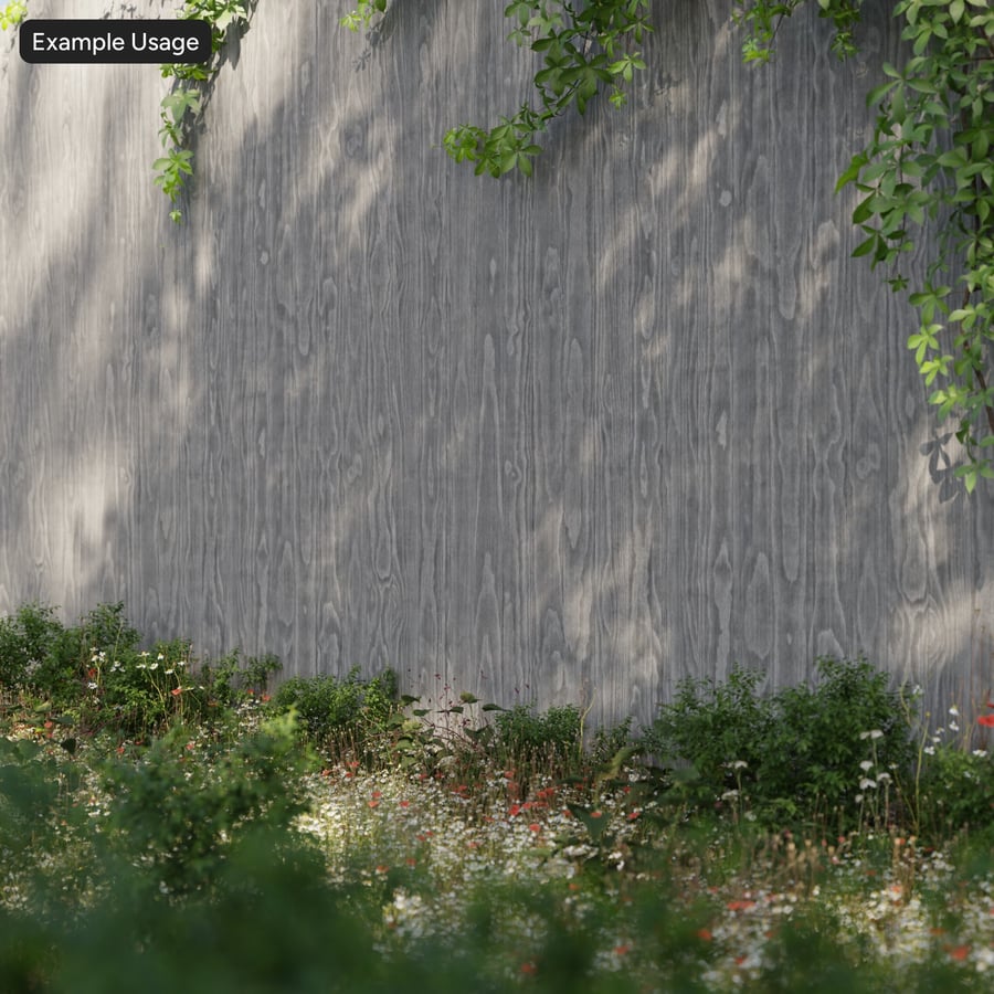 Barnwood Accoya Wood Board Texture, Grey Clear