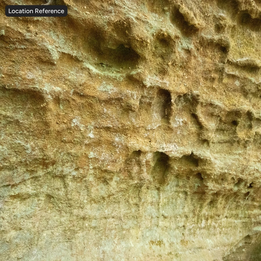 Textura de rocha erodida, castanha