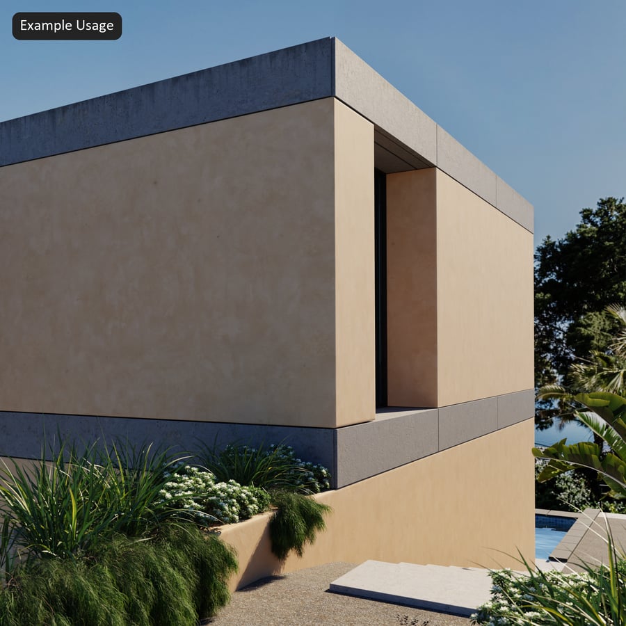 Textura de gesso mate, bege creme