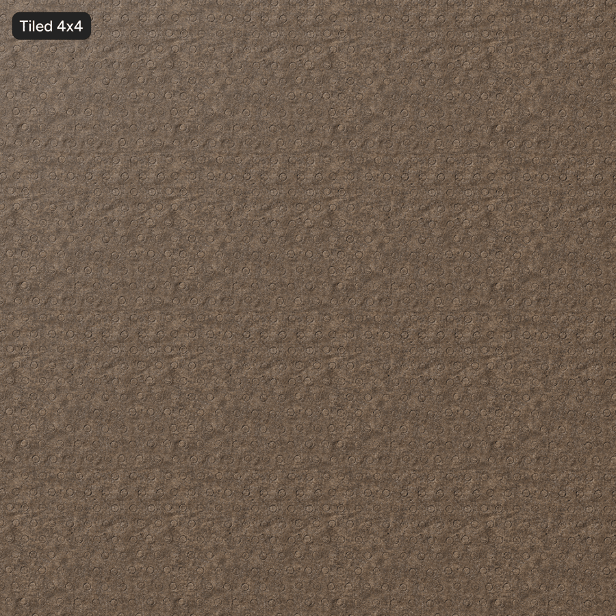 Circular Patterned Aggregate Concrete Road Texture