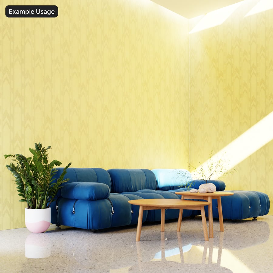 Vertical Chevron Wallpaper Texture, Chartreuse