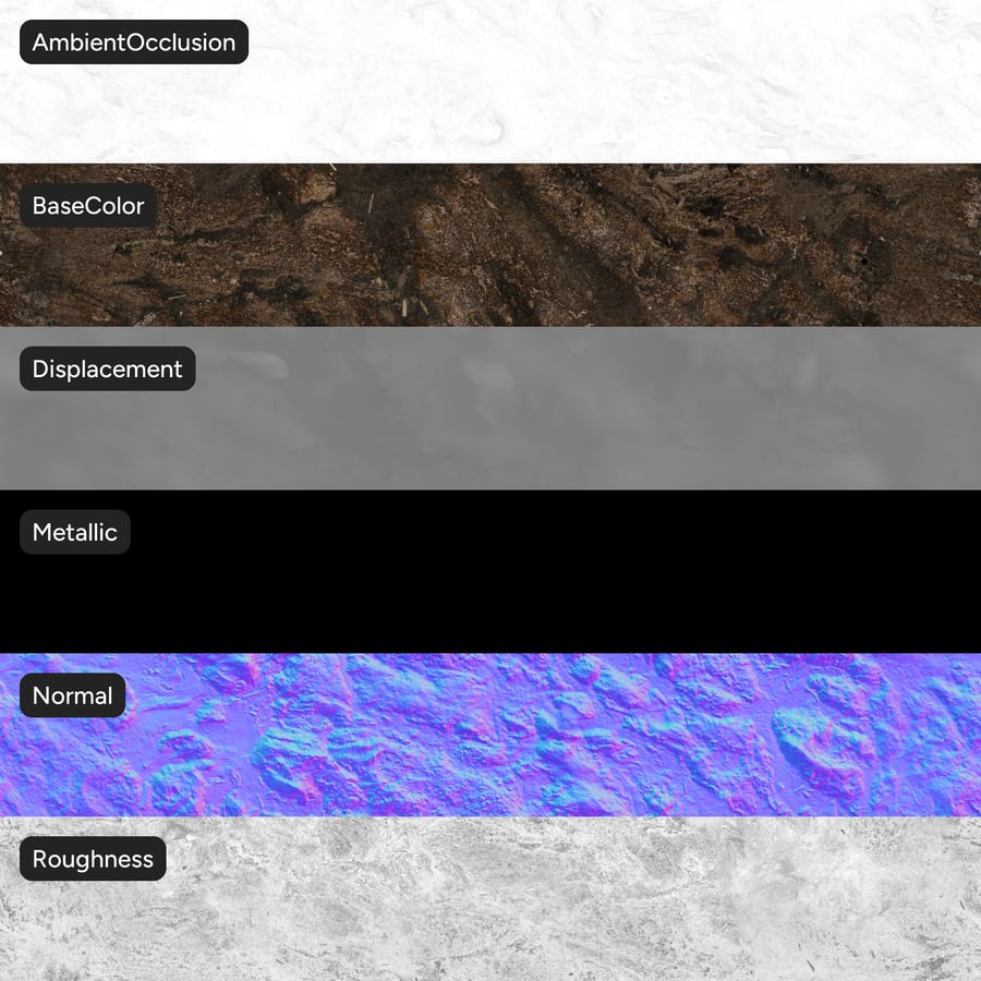 Natural Rock Texture, Brown