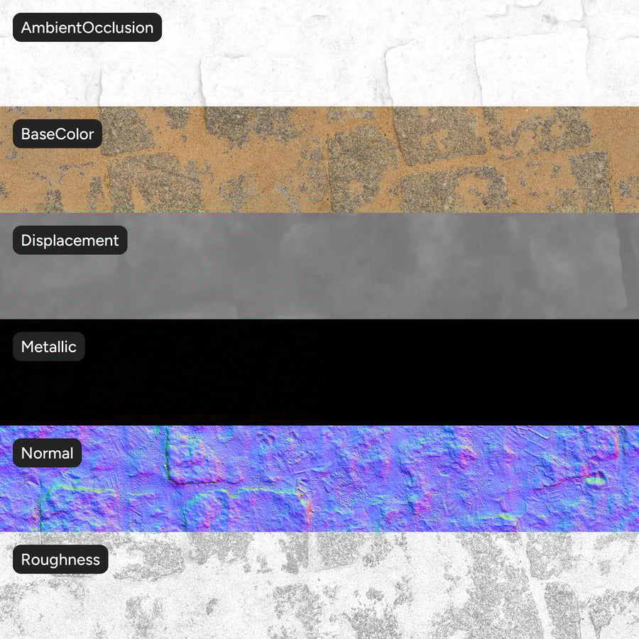 Zand op stenen platen textuur