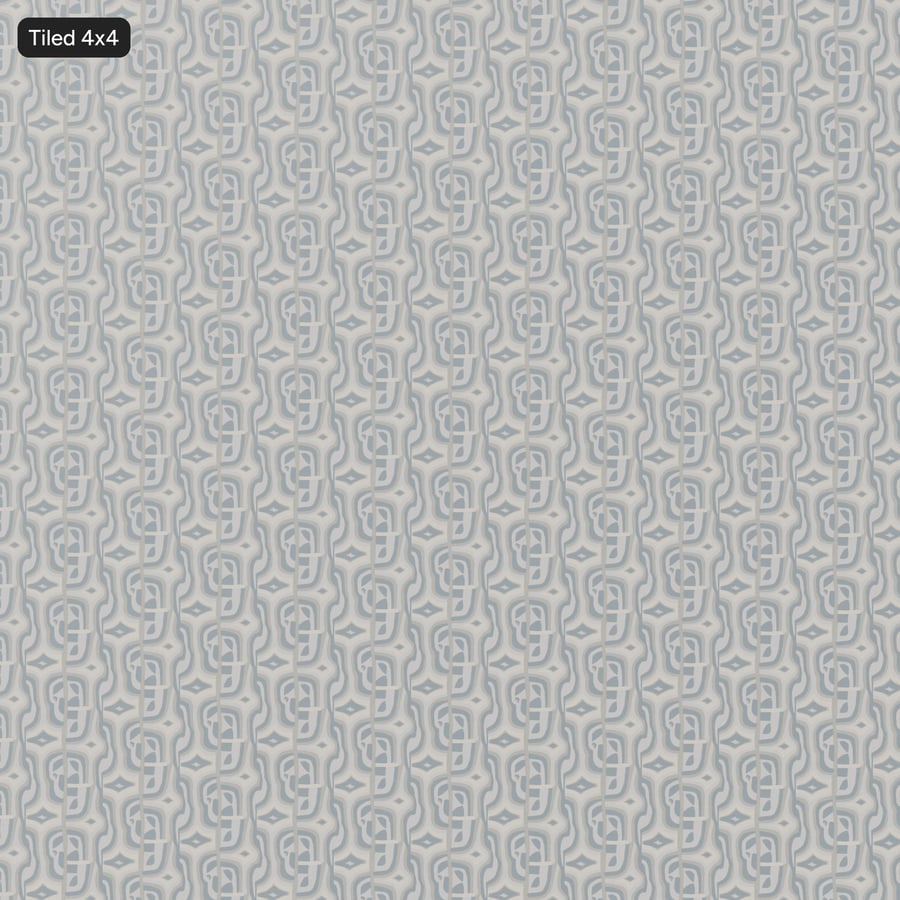 Tekstur Wallpaper Tekstil Motif Geometris, Biru