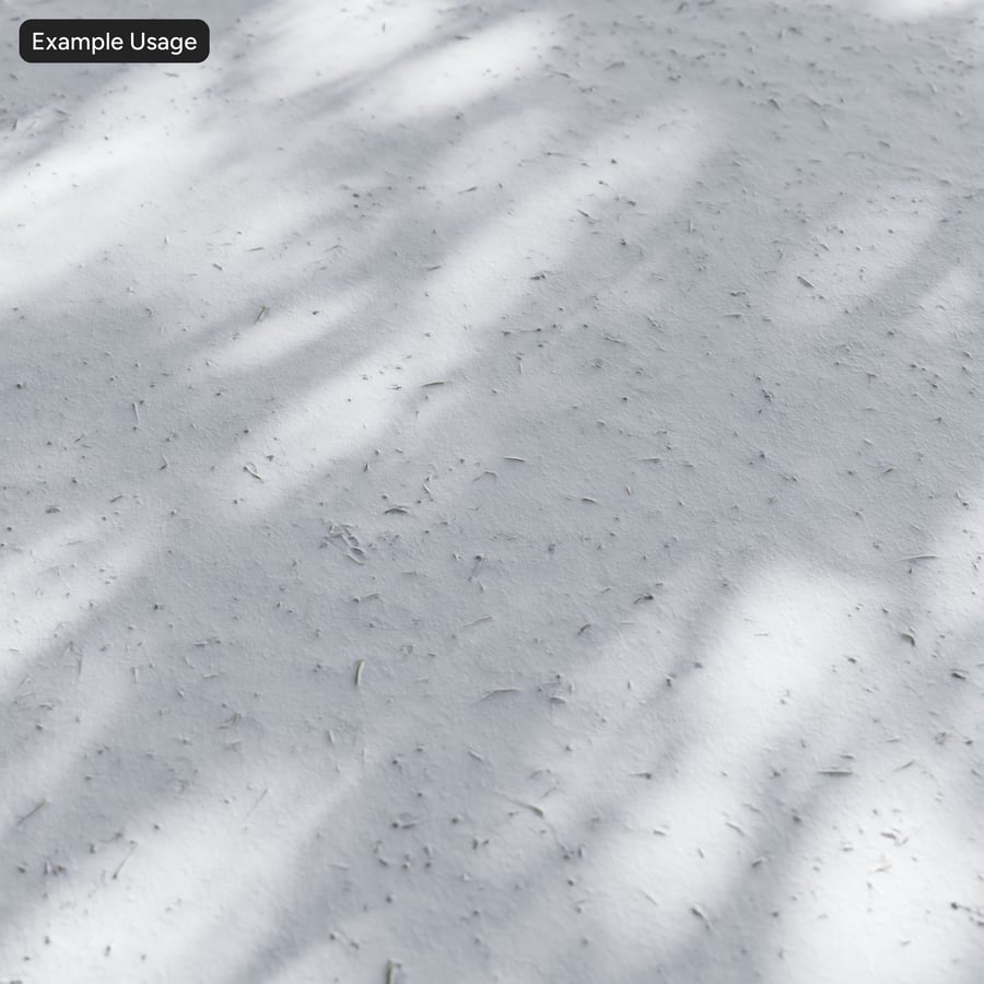 Textura de relva espalhada na neve