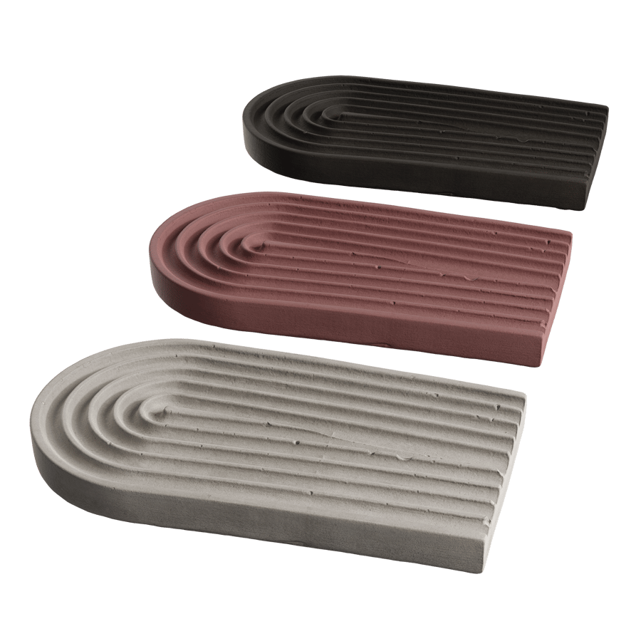 Thick Arch Concrete Serving Board Models