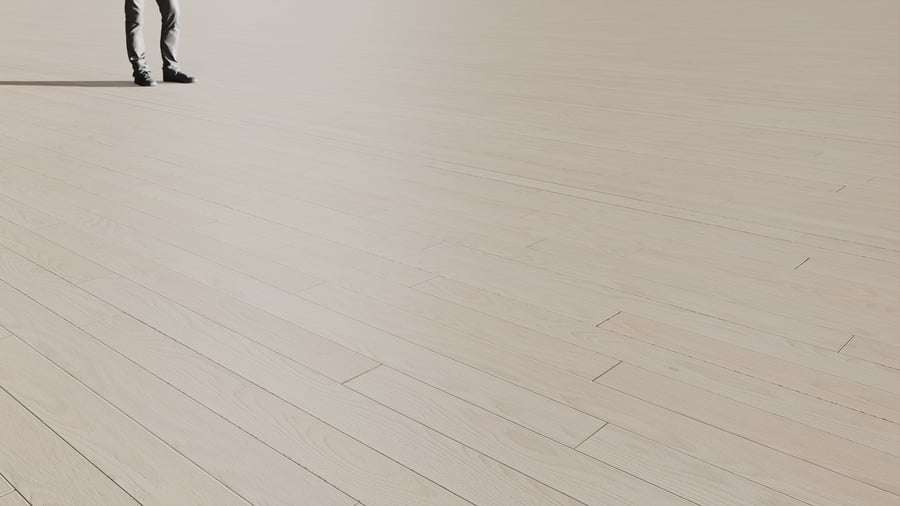 Ash Wood Flooring Texture, White