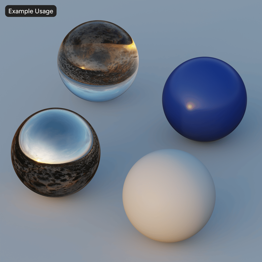 HDRI ηλιοβασιλέματος σε παραθαλάσσιους αμμόλοφους, Golden Hour