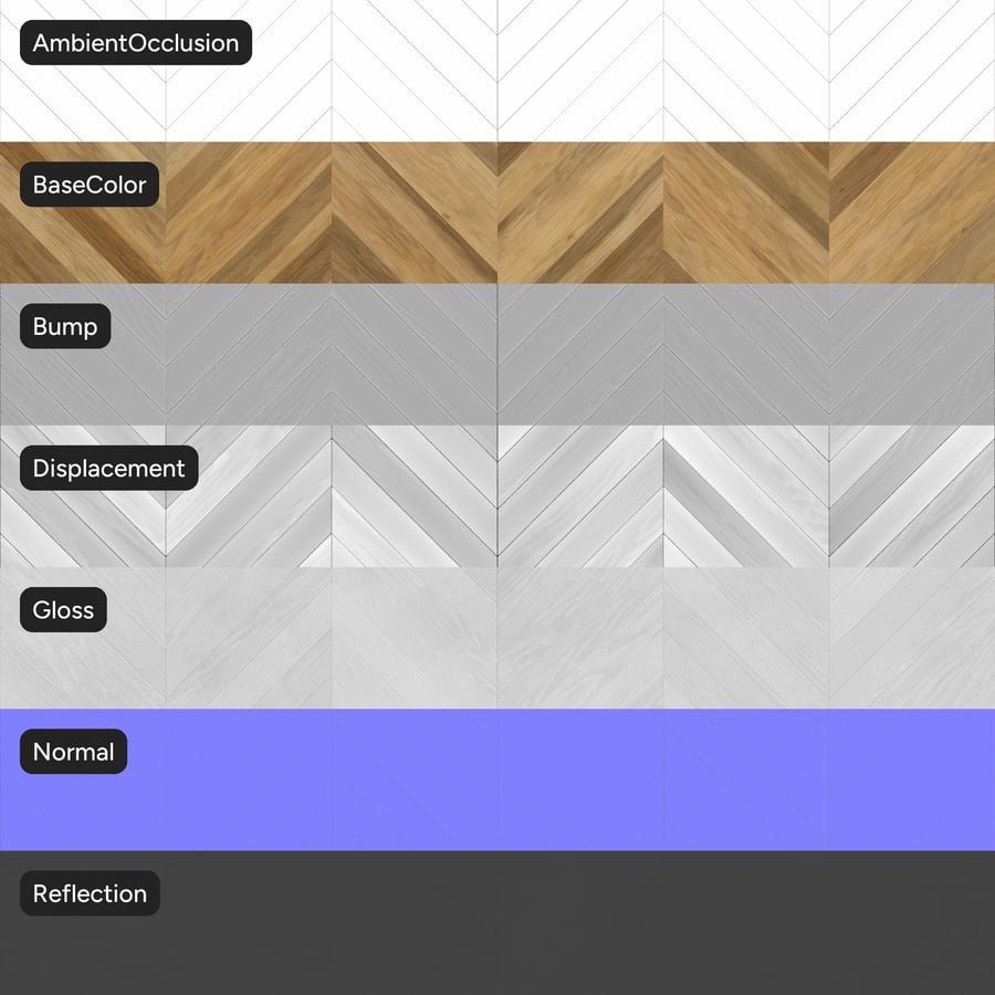 Chevron Poplar Wood Board Texture, Beige