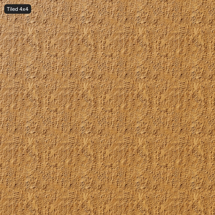 Silt Dirt Road Texture, Orange