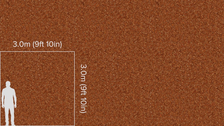 Large Mulch Chips Texture, Red