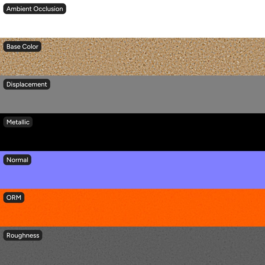 Texture piastrelle terrazzo quadrate lucide, giallo