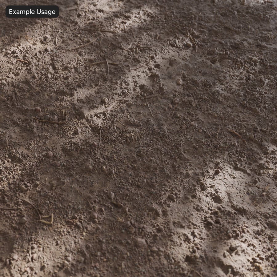 Rocky Dirt Texture, Brown