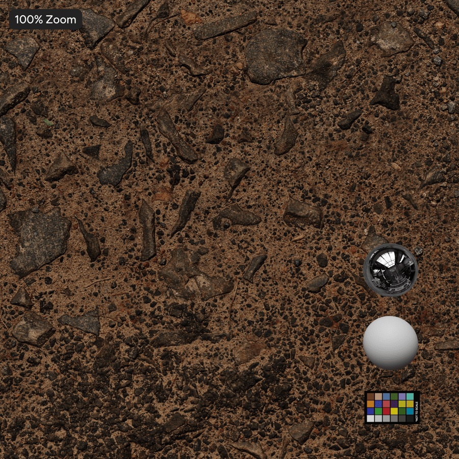 Weathered Aggregate Concrete Texture