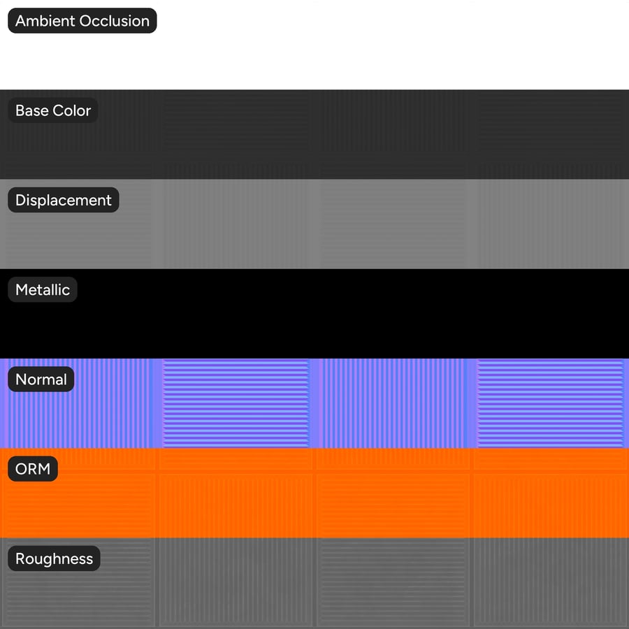 Cross Slatted Drop Deckenfliese Textur, Grau