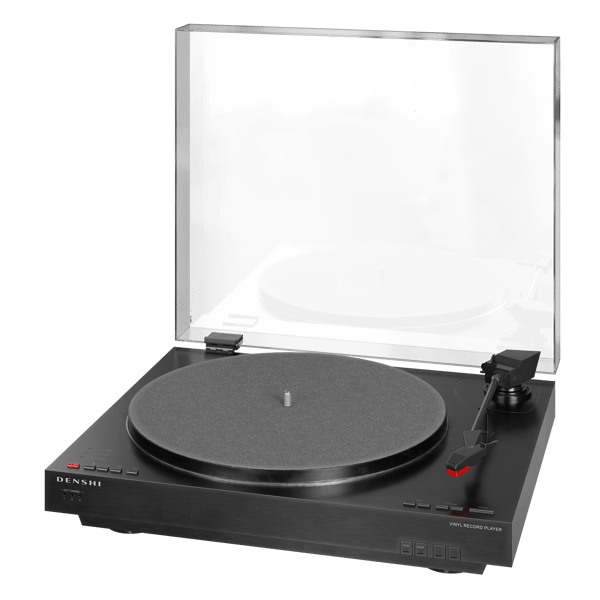 Vinyl Record Player Model, Black
