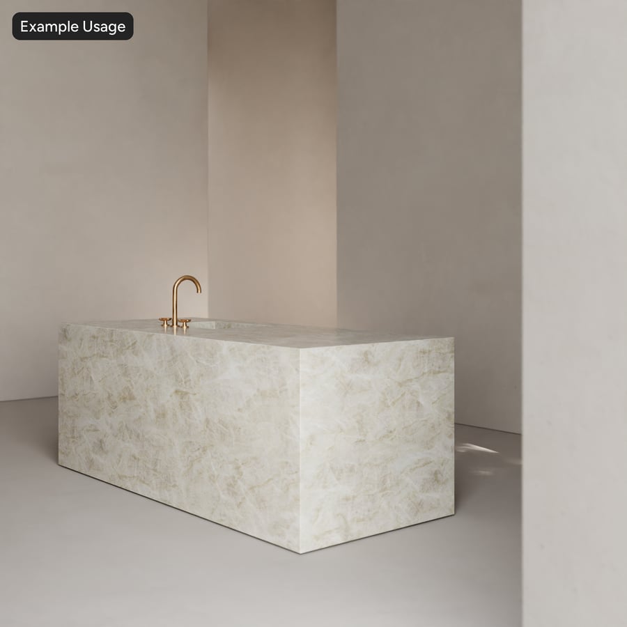 Perla Venata Textura de pedra quartzito polida, Branco