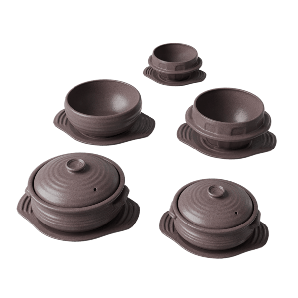 Stone Bowls & Hotpot Set Models