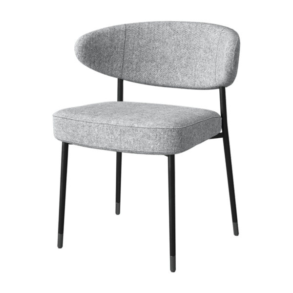 Replica Minotti Expect Sandalye Modeli, Gri