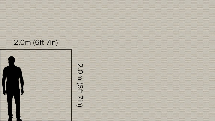 Textura de piso em carpete com padrão xadrez em loop, bege