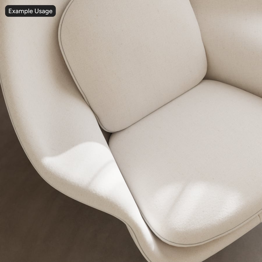 Textura de tecido chenille, branco