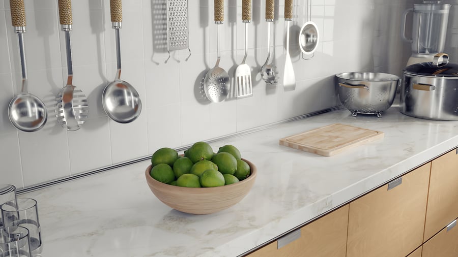 Limes Fruit Bowl Food Model