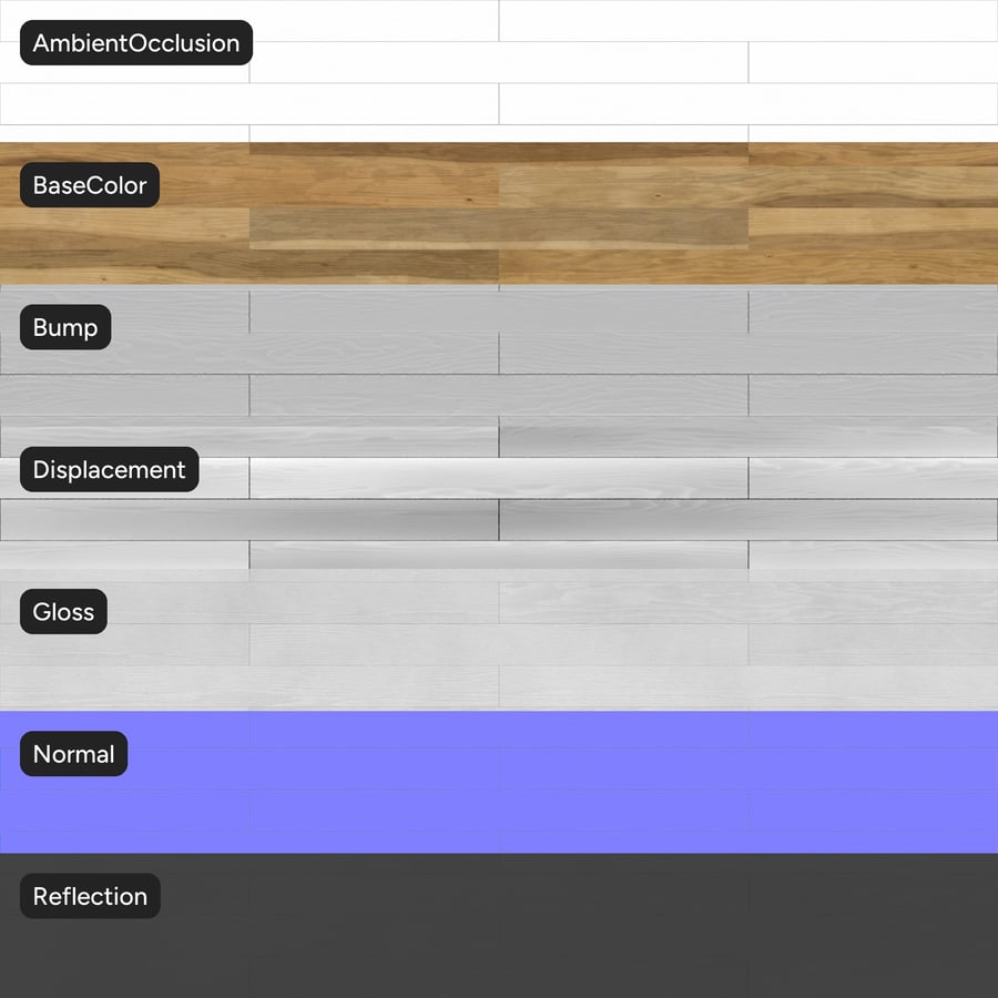 Poplar Wood Board Texture, Beige