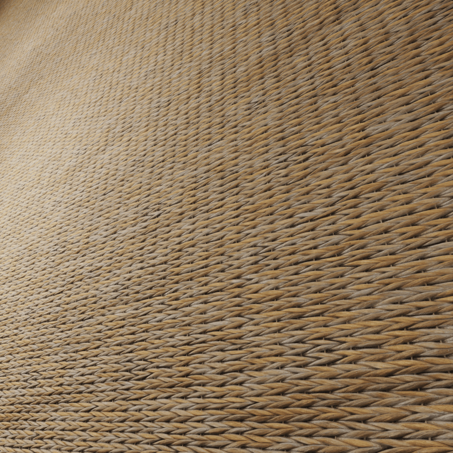 Rattan Chevron Weave Texture