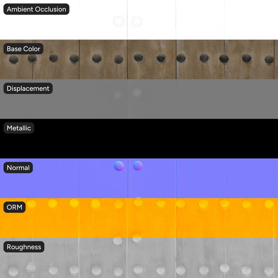 Old Wooden Door Texture