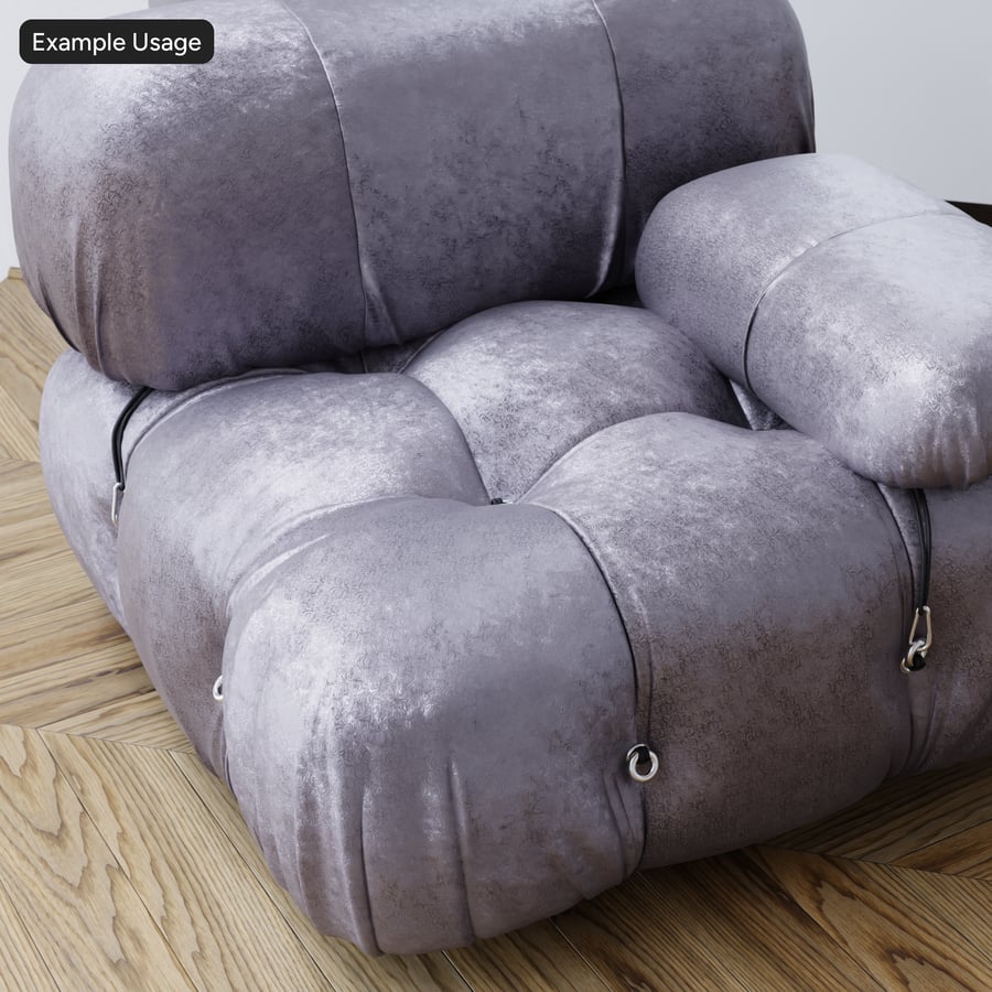 Reliéfne víry s metallic zamatovou textúrou, sivá