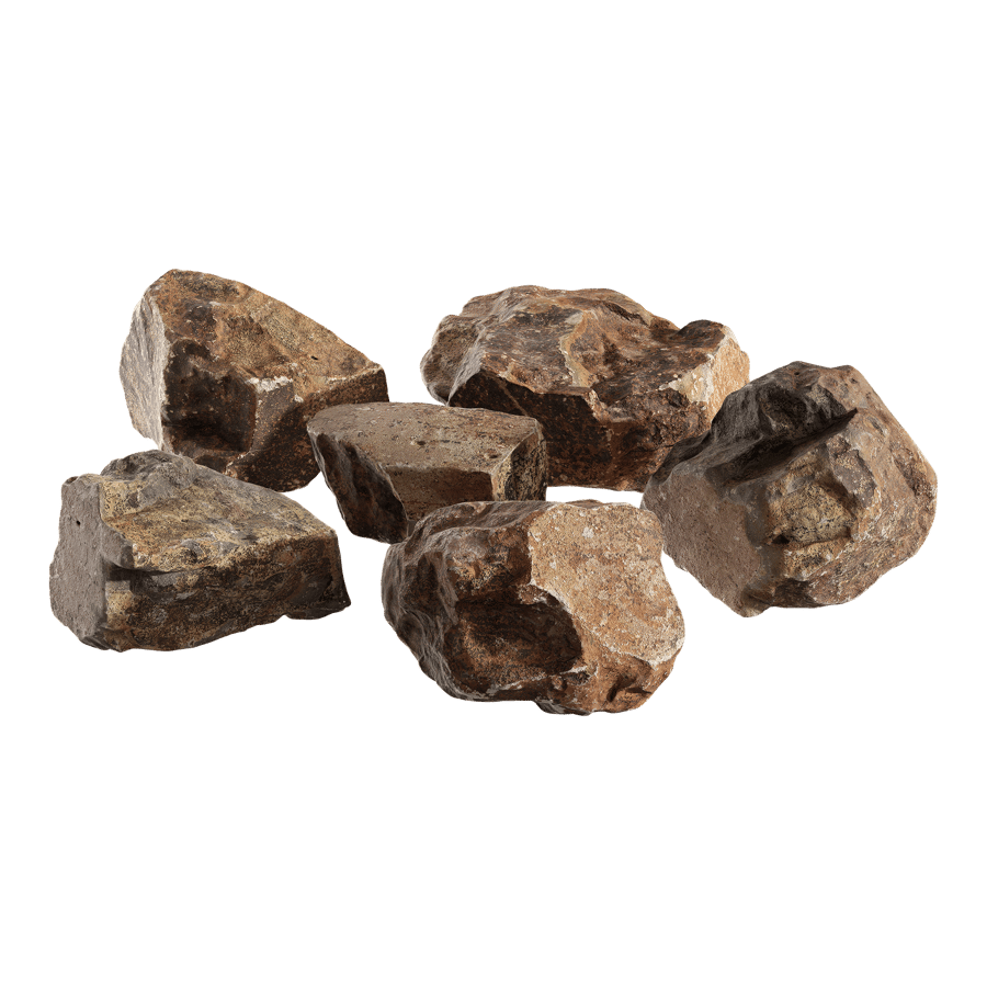 Small Sharp Desert Sandstone Rock Models Collection