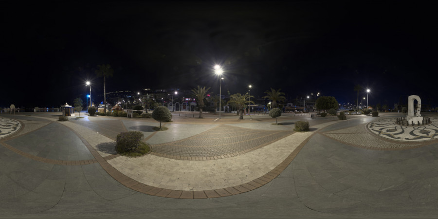 Clear Night Alanya Sidewalk Outdoor Sky HDRI