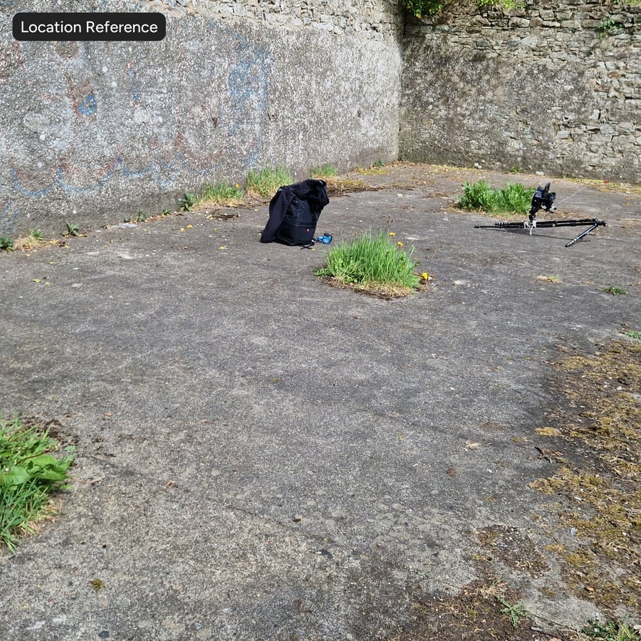 마모된 골재 콘크리트 보도 텍스처