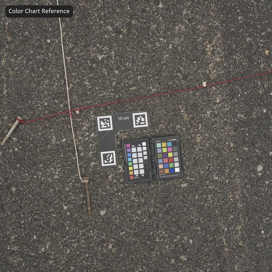 Textur av fräst asfalt