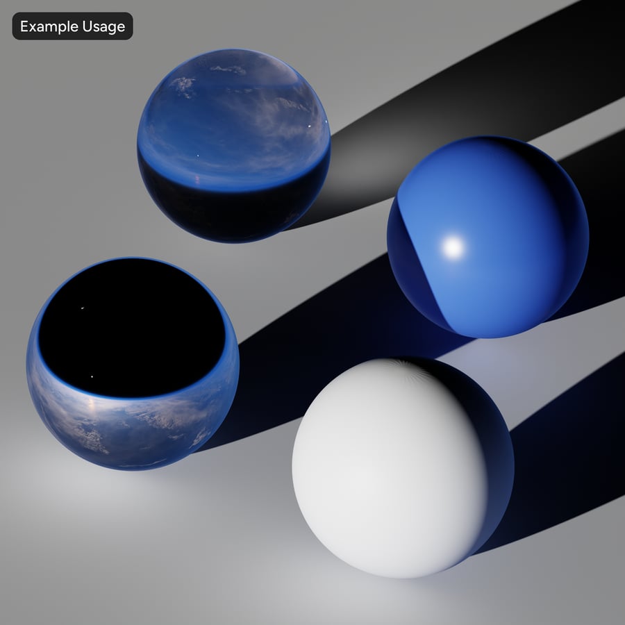 高海拔大气层地球 HDRI