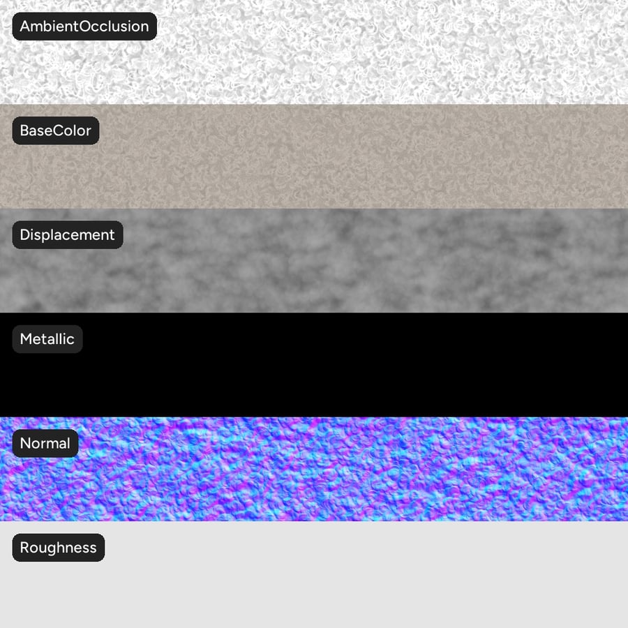 Gelockter Bouclé-Stoff Textur