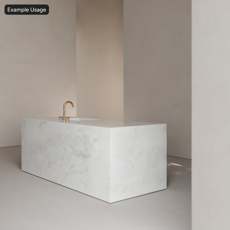 Namib Fantasy Textura de pedra quartzito polida suave, branca