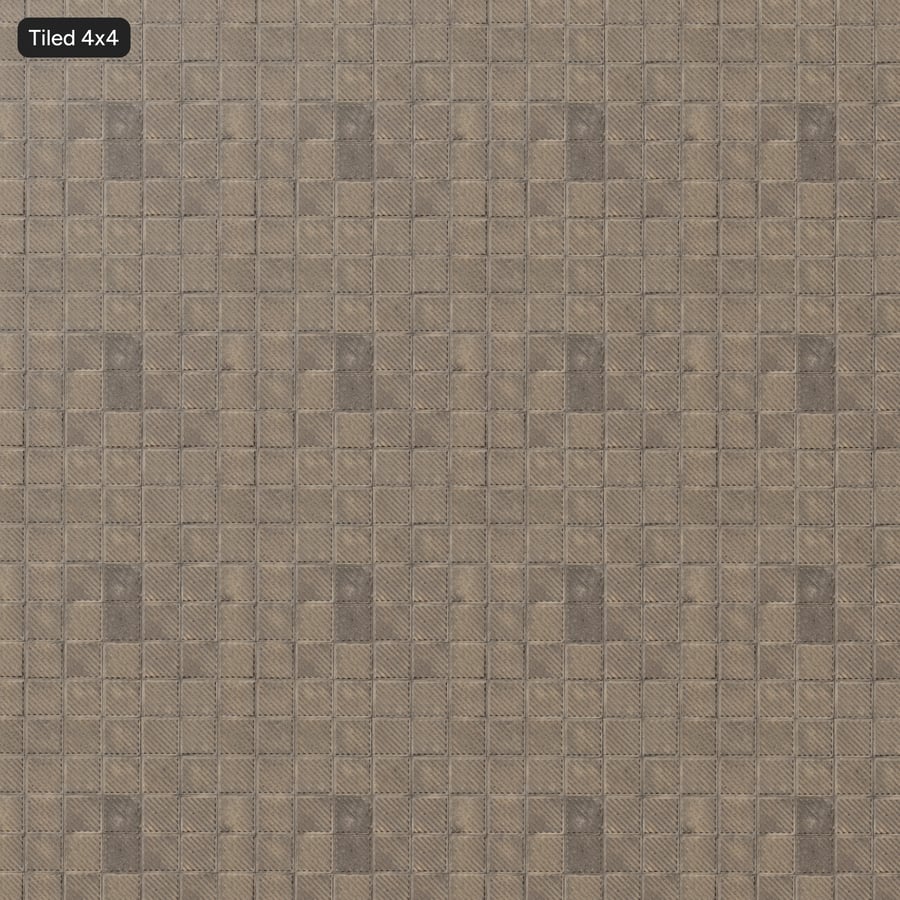 斜め溝入りコンクリート舗装ブロックのテクスチャ