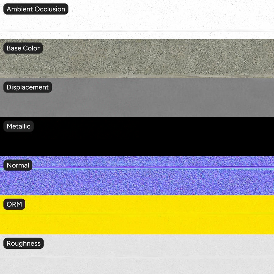 Długa kamienna tekstura ściany Pebbledash