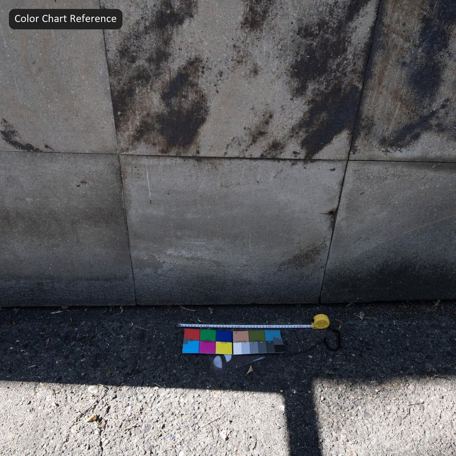 Kirli Prefabrik Beton Panel Duvar Kaplaması, Gri