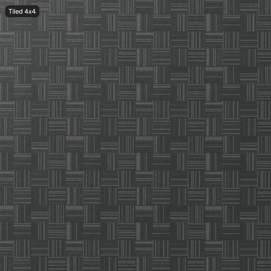 Textura variada do pavimento de alcatifa comercial em mosaico Pinstripe, cinzento