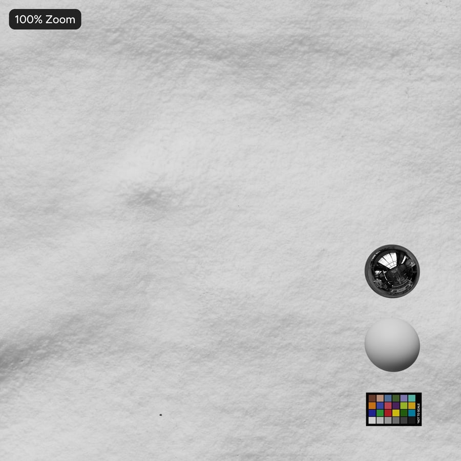 Текстура свежего густого снега