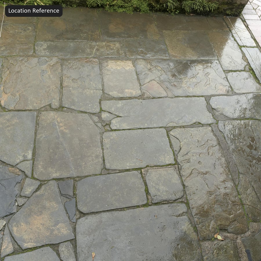 Flagstone Paving Texture