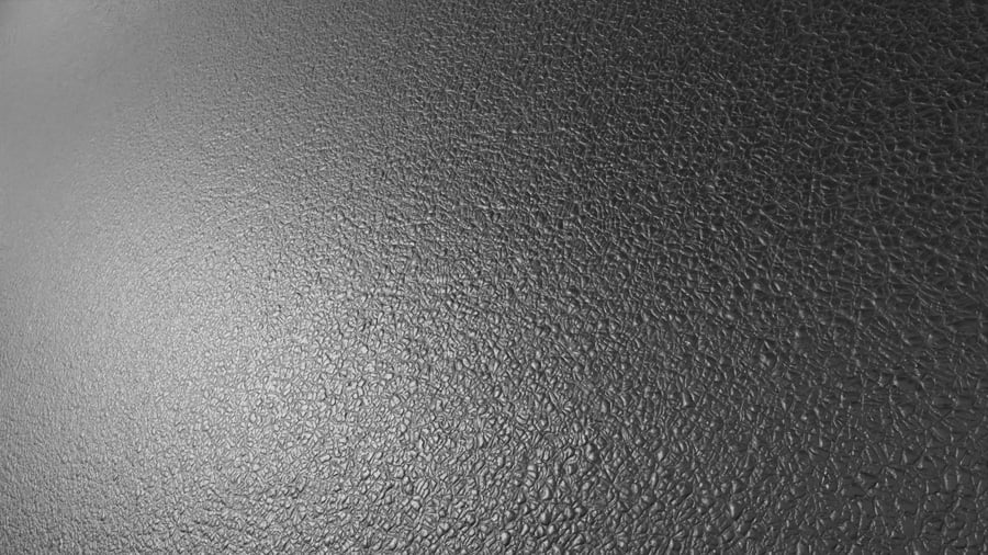 Textura de tecido em couro granulado, preto