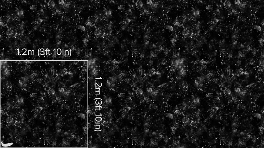 Scratched Marble Table Top Dining Texture, Black