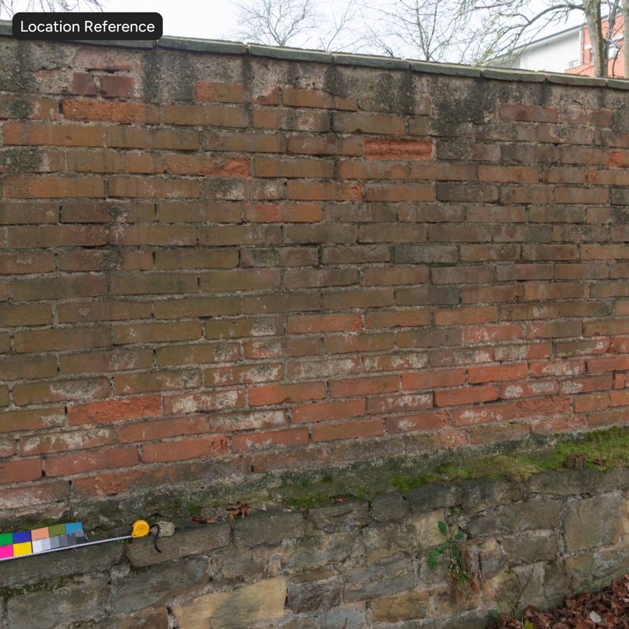 Oude bakstenen muurstructuur